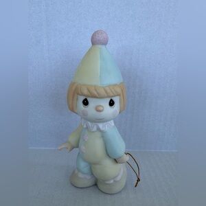 Vintage 1985 Precious Moments Bless The Days Of Our Youth Clown Figurine